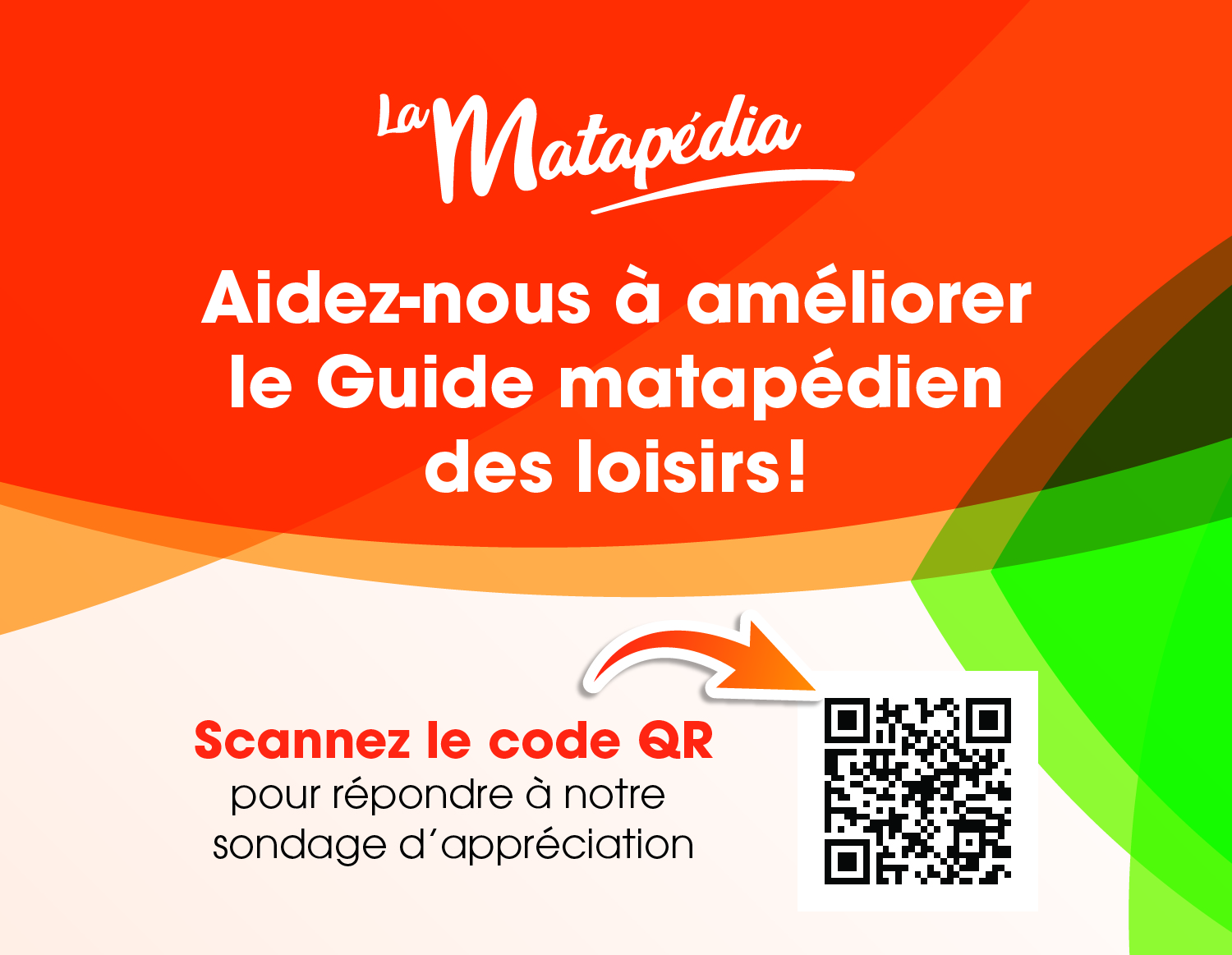 Sondage Guide des loisirs