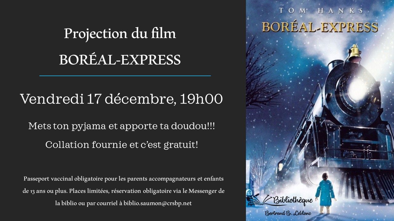 Projection du film "Boréal-Express" | La Matapédia